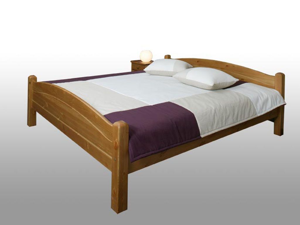 Łóżko sosnowe Modern 180x200