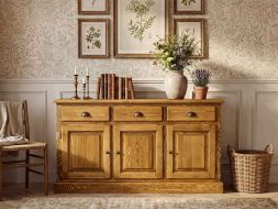 Komoda świerkowa Charlotte Mix