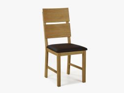 krzesło tapicerowane drewniane do jadalni