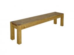 solidna ławka drewniana