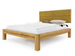 łóżko drewniane belkowe 160x200 nowoczesne