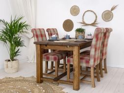 stół drewniany do jadalni rustykalny