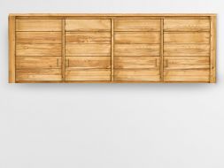 szafka wisząca drewniana świerkowa rustykalna do salonu dużo