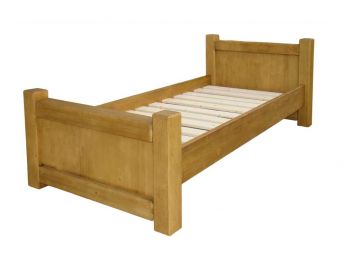 Łóżko drewniane Vintage 90x200