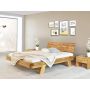 łóżko drewniane dębowe