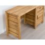 biurko z drewna do gabinetu