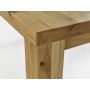 drewniana masywna noga stołu