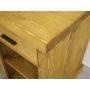 drewniane biurko narożne pojemne