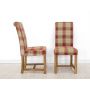drewniane krzesła tapicerowane