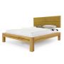 łóżko drewniane dębowe belkowe 180x200 nowoczesne