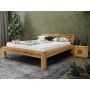 łóżko drewniane dębowe belkowe nowoczesne