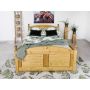 łóżko drewniane świerkowe