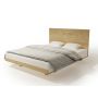 łóżko drewniane w nowoczesnym stylu