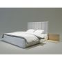 łóżko tapicerowane w stylu nowoczesnym do sypialni