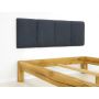 łóżko z drewna dębowego nowoczesne