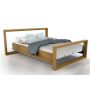 łóżko z litego drewna nowoczesne do sypialni