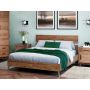 łóżko drewniane skandynawskie