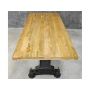 stół drewniany industrialny regulowany