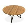 stół drewniany w stylu skandynawskim
