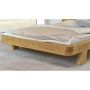 świerkowe łóżko drewniane przód