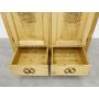 szafa drewniana dwudrzwiowa z szufladami
