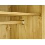szafy z litego drewna świerkowego
