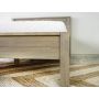 zanóżek łóżka drewnianego