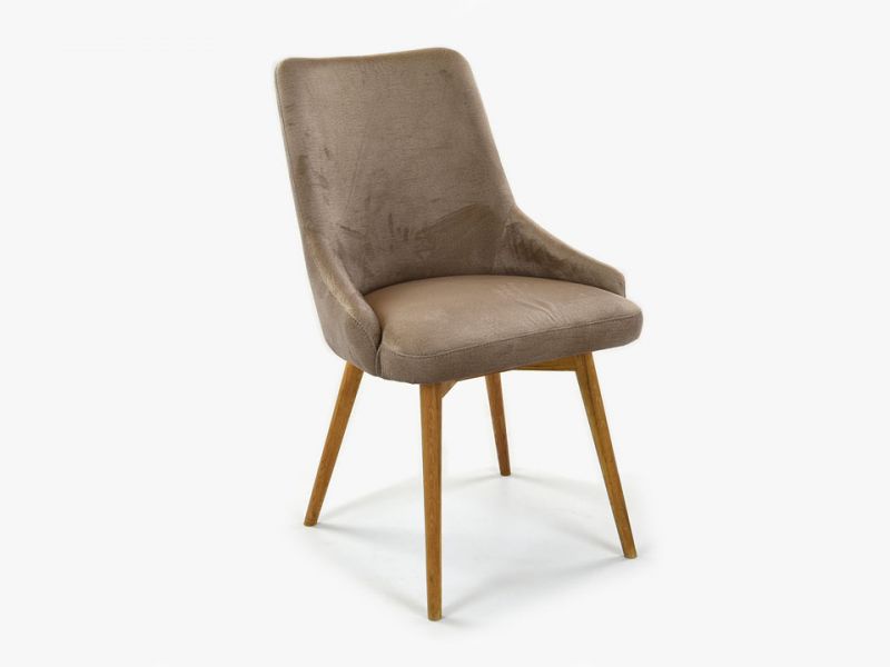 Krzesło tapicerowane drewniane Classic 6