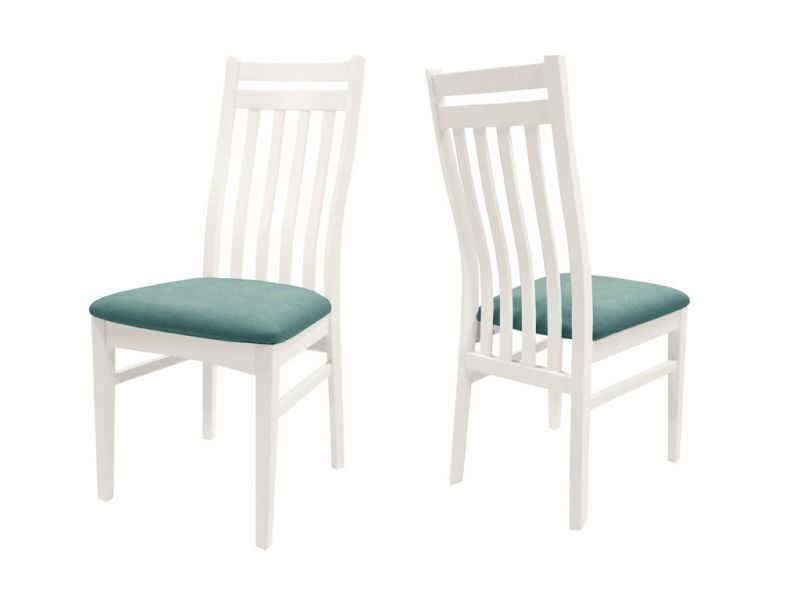 Białe krzesło brzozowe Olsen 2
