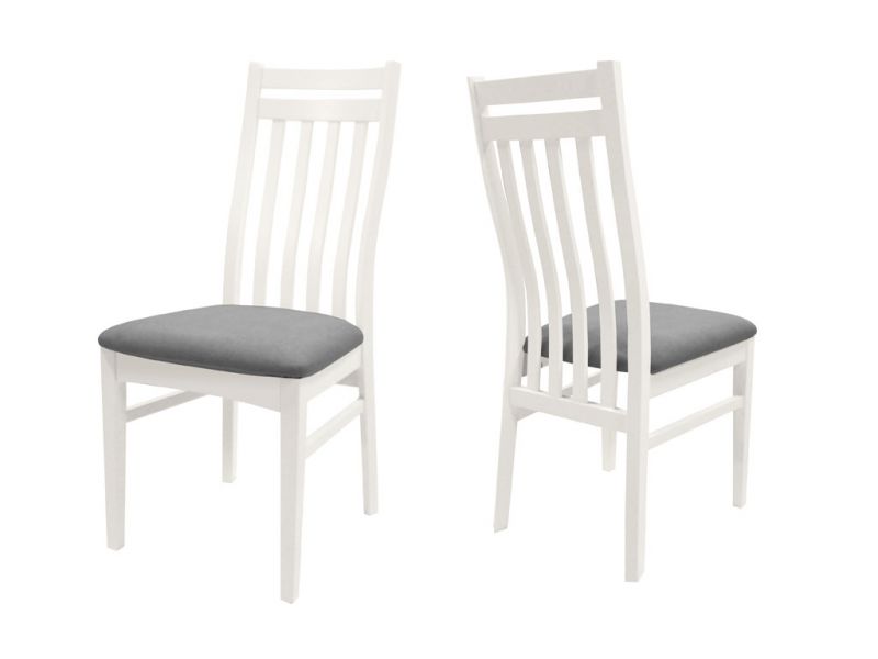 Białe krzesło brzozowe Olsen 3