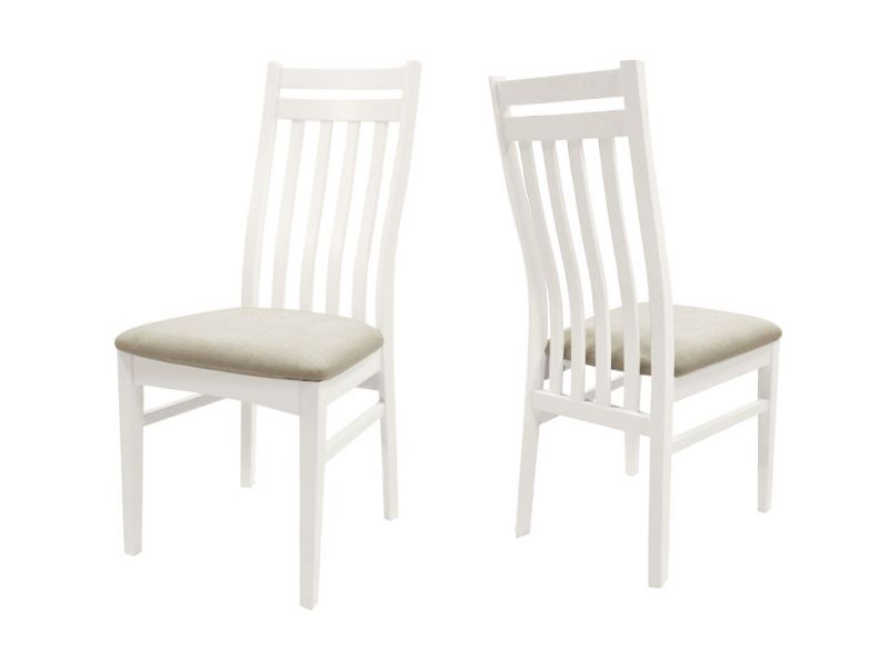 Białe krzesło brzozowe Olsen 4
