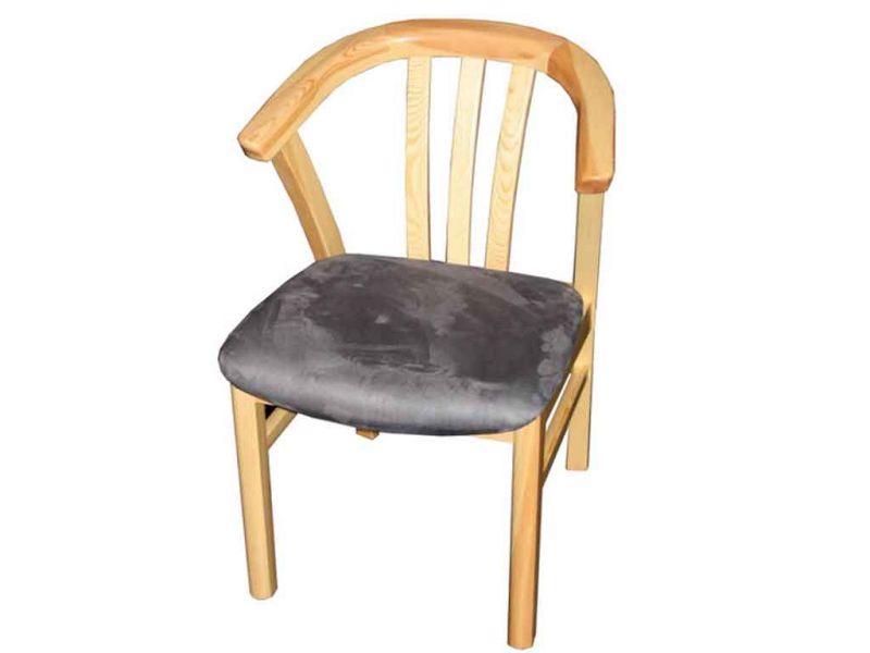 Krzesło sosnowe tapicerowane Marco 3