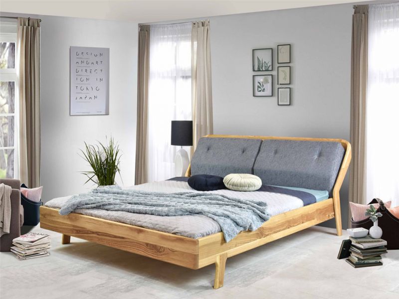 Łóżko drewniane dębowe Natural 5 180x200