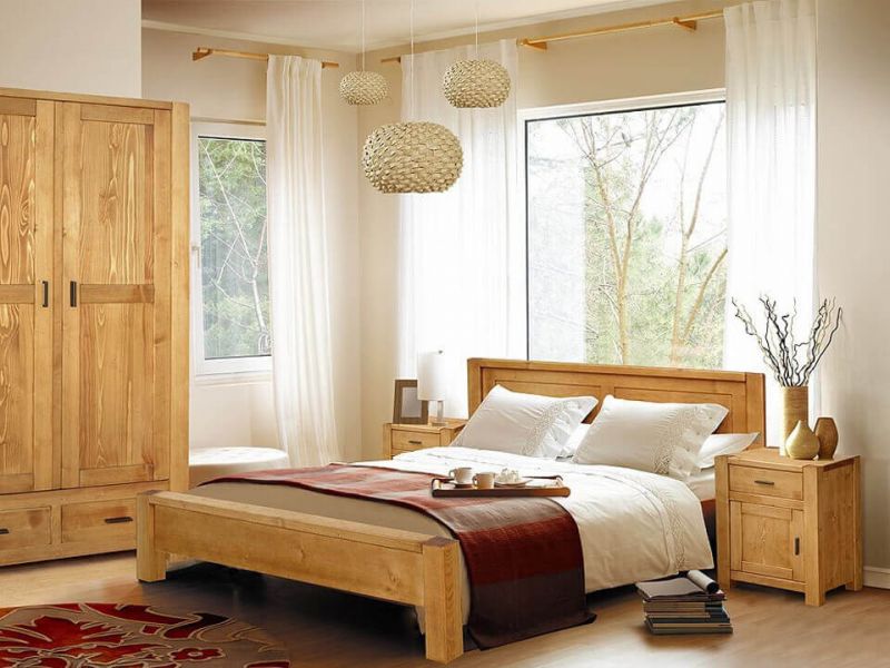 Łóżko drewniane Sara 2 180x200