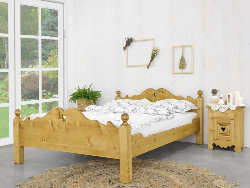 Łóżko drewniane Mexicana 2 140x200