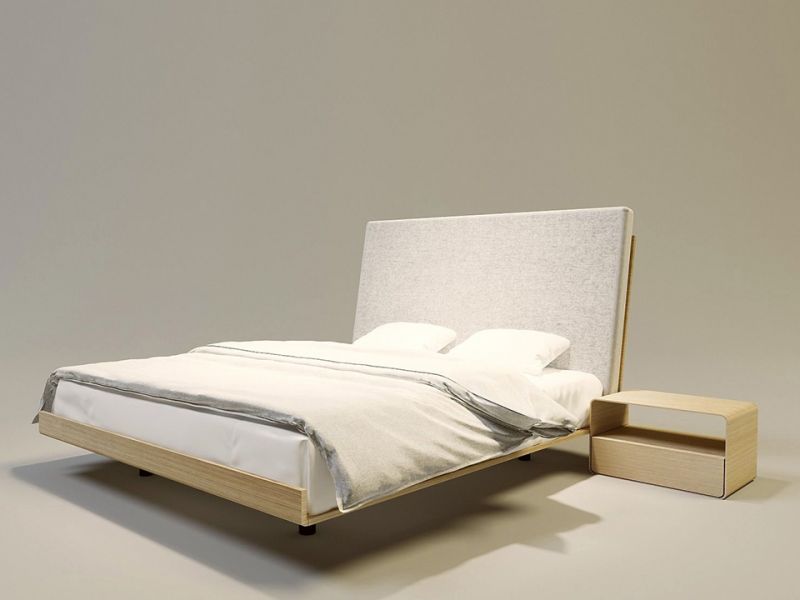 Drewniane łóżko VUELO 1 120 