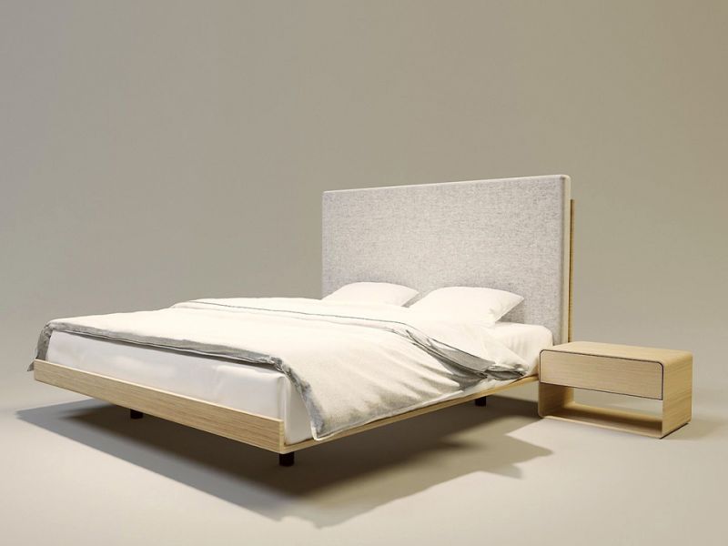 Drewniane łóżko SONAR 1 120 