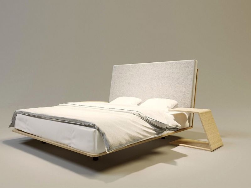 Drewniane łóżko VUELO 120 