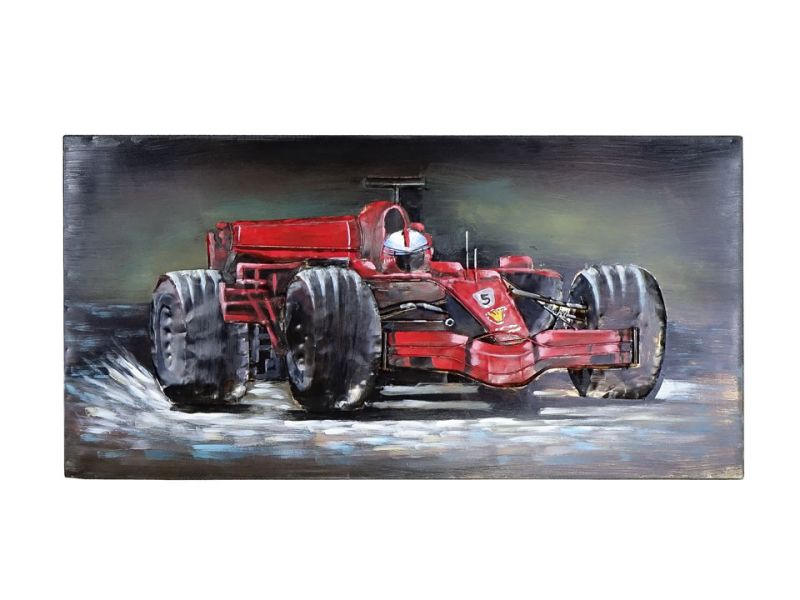 Obraz 3D LOFT SAMOCHÓD FORMUŁY 1 120x80 cm