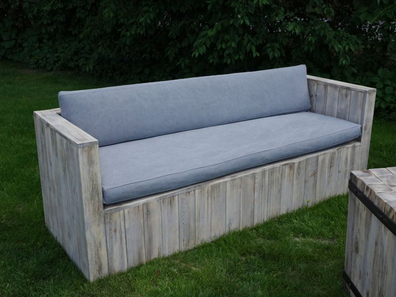Sofa ogrodowa z poduszkami Thar