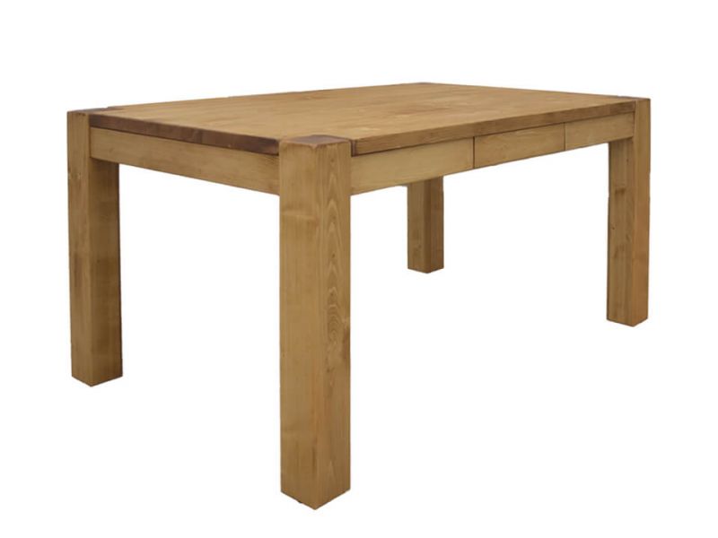 Stół drewniany z szufladką Sara 5