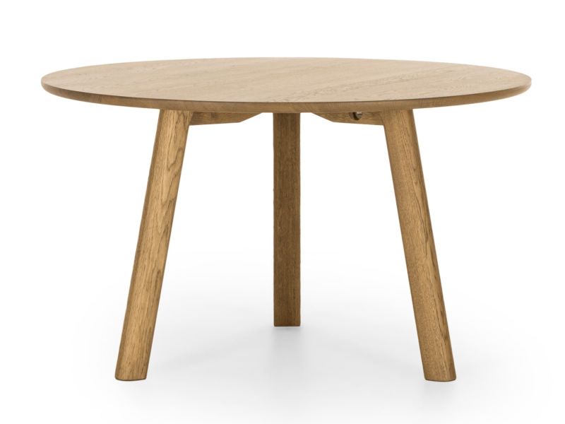 Stół drewniany dębowy okrągły PORTLAND 2