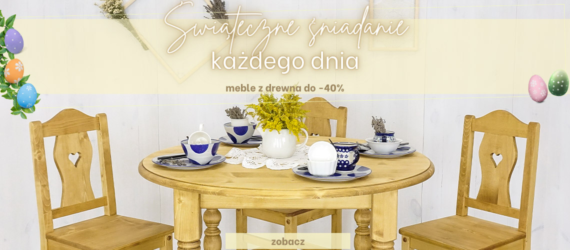 Świąteczne śniadanie każdego dnia -> meble do -40%