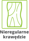 nieregularne krawędzie nieregularne krawędzie