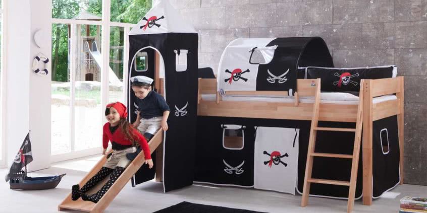 Łóżka piętrowe dla dziecka - rozwiązanie do niewielkich pomieszczeń
