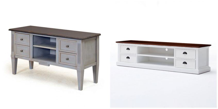 drewniana szafka rtv